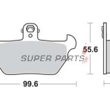 Τακάκια φρένων -TRW- MCB621, BMW K100RS 16V, K100LT ABS, K1100RS/ABS, K1100LT (1990-1998), R80/R80R (1991-1994)