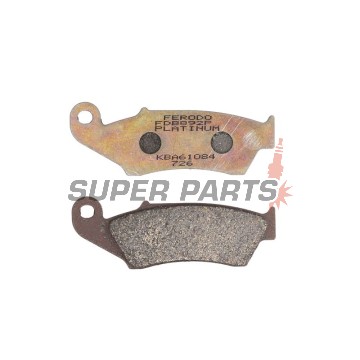 Τακάκια φρένων -FERODO- FDB892P, Honda CR/CRF/XR/Africa Twin/Transalp, Suzuki DR-Z/RM-Z/DR, Yamaha WR/YZ, Gas Gas EC/MC, Beta RR/Xtrainer, Kawasaki KX/Versys, Aprilia RXV 1993-2019