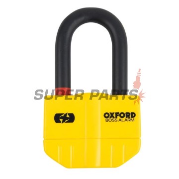 Κλειδαριά -OXFORD- Boss Alarm 14mm, κίτρινος