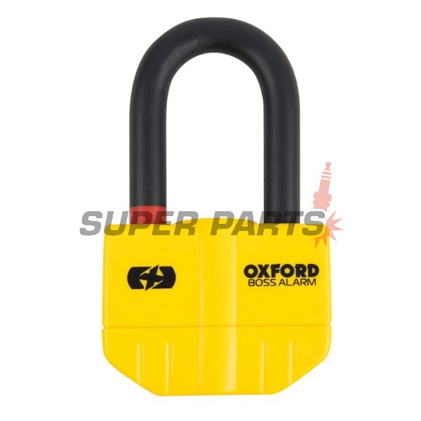 Κλειδαριά -OXFORD- Boss Alarm 14mm, κίτρινος