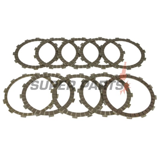 Σετ δίσκων συμπλέκτη -TRW- MCC349-10, Bimota SB8K Santa Monica, Kawasaki KLV1000, ZZR1400, KTM RC8 1190/1190R, Suzuki DL1000 V-Strom, GSX1300R Hayabusa, GSX1300BK B-King, SV1000/SV1000S (2002-2017)
