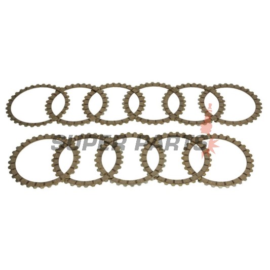 Σετ δίσκων συμπλέκτη -FERODO- FCD0338, Suzuki GSX-R1100W (1993-1998), Suzuki RF900R (1994)
