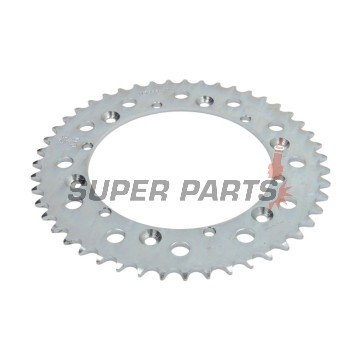 Πίσω γρανάζι -JT- JTR853,47, 47 δόντια, ατσάλινο, Kreideler 170 170 2004-2006, Yamaha DT 200 1989-1995, IT 200 1984-1986, SR 500 1991-1999, TT 250 1989-2004, TT 350 1986-1992, TT 600 1983-1992, 1996-2003, TT-R 250 1999-2006, WR 125/400 1998