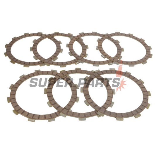 Σετ δίσκων συμπλέκτη -FERODO- FCD0641, Aprilia Pegaso/Moto 650, BMW F650/F650GS Dakar/F650CS Scarver 1992-2005