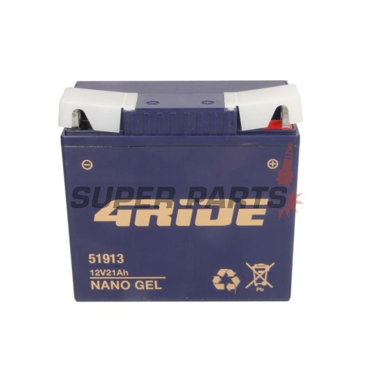 Μπαταρία -4 RIDE- 51913 4RIDE GEL, 21Ah 12V
