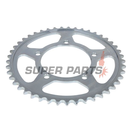 Πίσω γρανάζι -JT- JTR702,45, 45 δόντια, ατσάλινο, Aprilia NA 850 2007-2016, RSV 1000 1998-2009, SL 750 2007-2016, SMV (Dorsoduro) 1200 2011-2016, SMV (Dorsoduro) 750 2007-2016, SMV (Dorsoduro) 900 2017-2020, Tuono 1000 2003-2011