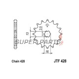 Μπροστινό γρανάζι -JT- JTF428,13, 13 δόντια, Suzuki DR-Z 70 2008-2015, JR 80 1982-2004, RM 80 1979