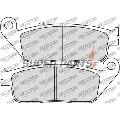 Τακάκια φρένων -FERODO- FDB664EF, Honda CB/CBR 600F/VFR 750F/Silver Wing, Triumph Bonneville/Street Triple/Scrambler, Indian Chief/Chieftain/Roadmaster, Cagiva Navigator, BMW C 600, Yamaha X-Max/Majesty 1990-2019