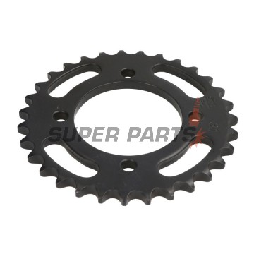 Πίσω γρανάζι -JT- JTR838,31, 31 δόντια, ατσάλινο, Yamaha DT 100 1976-1980, DT 125 1988, RD 125 1974-1976, RS 100 1976-1979, RSX 100 1995, T 105 1997-1998, YB 100 1978-1981, YBA 125 2007-2009, YBR 125 2005-2016