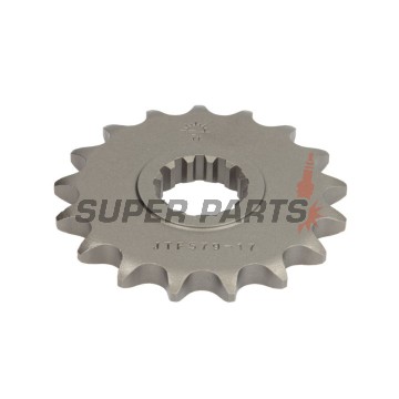 Μπροστινό γρανάζι -JT- JTF579,17, 17 δόντια, Yamaha FJ 1100 1984-1985, FJ 1200 1986-1996, FZ1 1000 2006-2015, FZS 1000 2001-2005, MT-01 1670 2004-2011, RD 500 1984-1987, RZ 500 1984, XJR 1200 1995-1998, XJR 1300 1998-2017