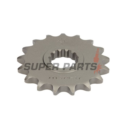 Μπροστινό γρανάζι -JT- JTF579,17, 17 δόντια, Yamaha FJ 1100 1984-1985, FJ 1200 1986-1996, FZ1 1000 2006-2015, FZS 1000 2001-2005, MT-01 1670 2004-2011, RD 500 1984-1987, RZ 500 1984, XJR 1200 1995-1998, XJR 1300 1998-2017