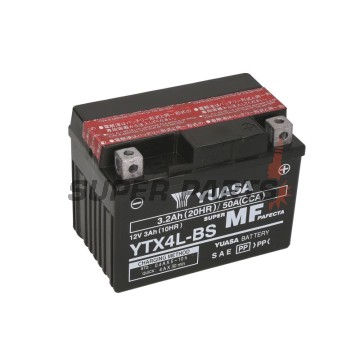 Μπαταρία -YUASA- YTX4L-BS, 3Ah 12V