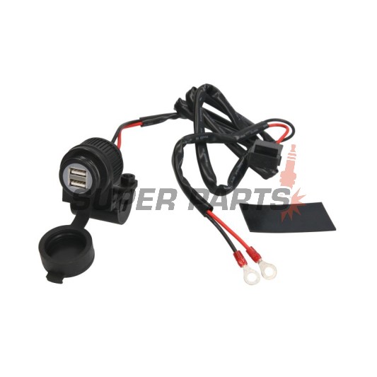 Αντάπτορας USB -OXFORD- με βάση τιμονιού 22mm - γενικής χρήσης