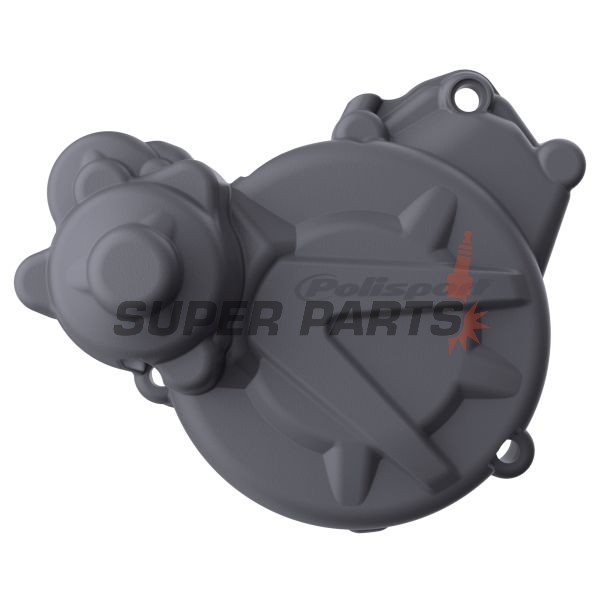 Προστατευτικό καπακιού στάτη -POLISPORT- γκρι, GAS GAS EC, XC 250/300 2015-2020
