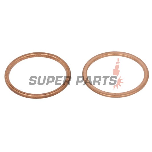 Φλάντζα εξάτμισης -WINDEROSA- Kawasaki EN 650 2015-2022, Kawasaki EX 650 2012-2021, Kawasaki KLE 650 2015-2020