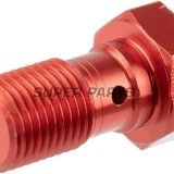 Βίδα banjo -TRW- M10x1.00 (Brembo), κόκκινο