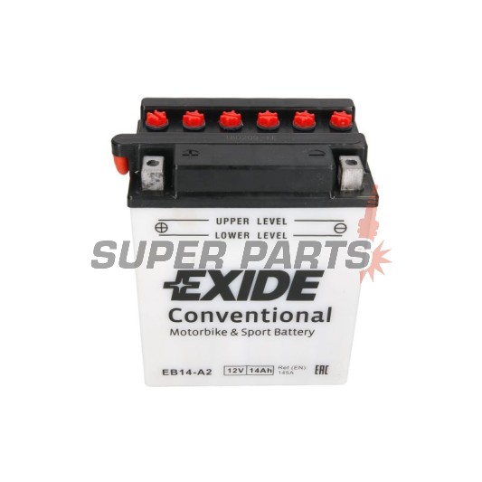 Μπαταρία -EXIDE- YB14-A2, 14Ah 12V