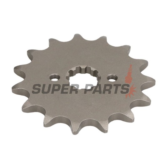 Μπροστινό γρανάζι -JT- JTF430,15, 15 δόντια, Kawasaki KX 250 2004-2005, Suzuki GS 300 1982-1985, GSX 250 1982-1983, GT 250 1979-1985, RM-Z 250 2004-2006