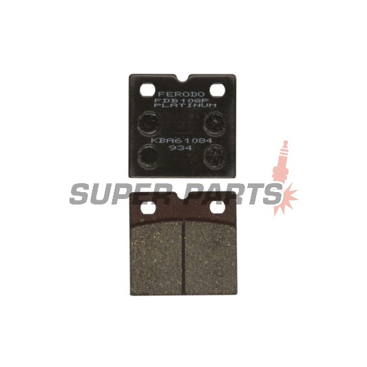 Τακάκια φρένων -FERODO- FDB108P, Aprilia AF1, Benelli 350/500/650/SEI, BMW K/R/K1, Ducati Monster/SS/Paso, Laverda, Moto Guzzi California/Le Mans, MZ ETZ/Saxon/Silver Star 1974-2007