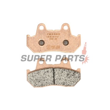 Τακάκια φρένων -FERODO- FDB244ST, Honda CB 900/1100, CBR 600F (1987-1990), CX 500/650, VF 500-1000 Interceptor & Magna, VT 500-1100 Shadow, XL 600 Transalp (1980-2000)