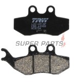 Τακάκια φρένων -TRW- MCB734, Aprilia SX/Tuono 50, Beta Alp, CPI GTS, Derbi GP1/Mulhacen/Senda, Gas Gas Pampera, KTM EXC 125, Malaguti Madison, Peugeot Elyseo/Elystar/Satelis, Piaggio Beverly/GT, Yamaha DT/TZR/XT (1999-2018)