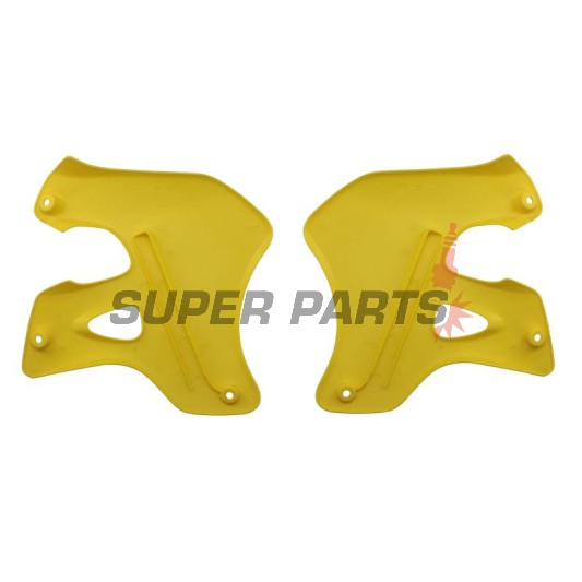 Μπροστινά πλαϊνά πλαστικά -POLISPORT- κίτρινα, SUZUKI RM 125/250 1996-1998