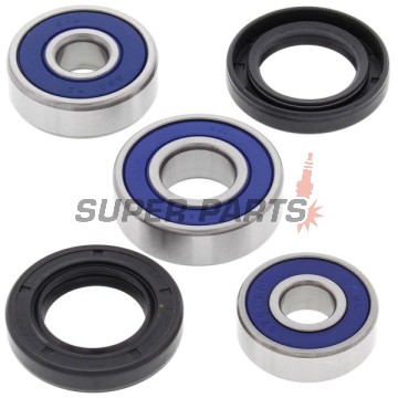 Σετ ρουλεμάν τροχού -4 RIDE- πίσω, Kawasaki KDX 80 1980-1983, Kawasaki KE 100 1976-1979/1992-1999/2001