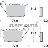 Τακάκια φρένων -TRW- MCB672SI, Alfer VR 250, Aprilia Pegaso 650, Husaberg FE/FS 450-650, Husqvarna CR/TE/WR 125-610, KTM EXC/LC4/Duke 250-690, Yamaha TT 600, WR 125 (1993-2022)