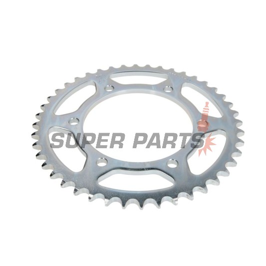 Πίσω γρανάζι -JT- JTR498,44, 44 δόντια, ατσάλινο, Kawasaki W 650 1999-2006, ZR 750 1991-1999, ZR-7 750 1999-2005, ZX-6R 600 1995-1997, Suzuki GSX-R 600 1997-2000, GSX-R 750 1998-1999