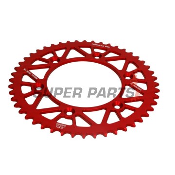 Πίσω γρανάζι -JT- JTA210,48RED, 48 δόντια, κόκκινο, αλουμινίου, Betamotor RR 450 2013-2014, RR Enduro 430/480 2015, RR Enduro 498 2013, Honda CR 250 2003, CRF 150 2003-2005, CRF 250 2010, 2019-2021, CRF 450 2004-2021, XR 250 1996-2004, XR 650 2000-2007