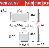 Τακάκια φρένων -TRW- MCB795CRQ, Yamaha FZ1 1000N/MT-01 1700/VMX V-Max 1700/YZF-R1 1000 (2004-2016)