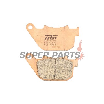 Τακάκια φρένων -TRW- MCB754SH, Harley-Davidson XL Sportster 883/883C Custom/883R/883N Iron/1200C Custom/1200R Roadster/1200L Low/1200N Nightster/1200X Forty Eight/1200V Seventy Two (2004-2013), XR 1200X Sportster (2010)