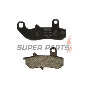 Τακάκια φρένων -FERODO- FDB607P, Suzuki DR/RGV - DR650/650R/650RS/650RSE/650RE/650SE, DR750/800 Big, RGV250 - 250-800cc, 1989-2017