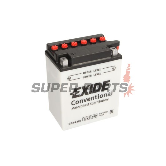 Μπαταρία -EXIDE- YB14-B2, 14Ah 12V