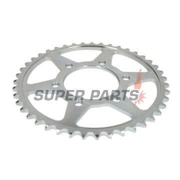 Πίσω γρανάζι -JT- JTR1489,43, 43 δόντια, ατσάλινο, Kawasaki KLZ 1000 2010, 2012-2019, Z 1000 2003-2020, Z 900 2017-2019, ZR 1000 2010-2014, ZX-10R 1000 2004-2005, 2008-2019, ZX-6R 600 1998-2002, ZX-7R 750 1996-2003, ZX-7RR 750 1996-1999