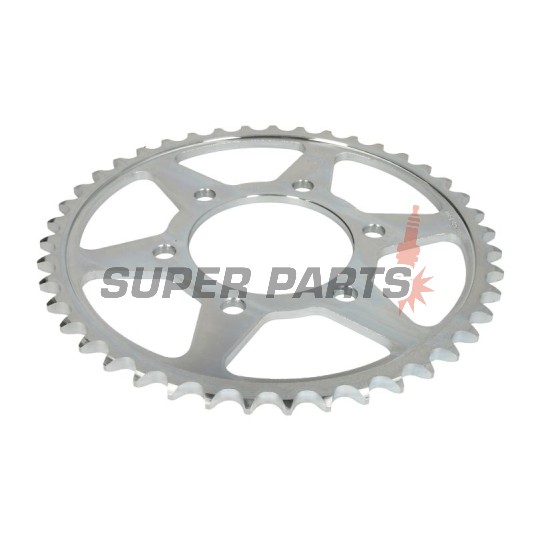 Πίσω γρανάζι -JT- JTR1489,43, 43 δόντια, ατσάλινο, Kawasaki KLZ 1000 2010, 2012-2019, Z 1000 2003-2020, Z 900 2017-2019, ZR 1000 2010-2014, ZX-10R 1000 2004-2005, 2008-2019, ZX-6R 600 1998-2002, ZX-7R 750 1996-2003, ZX-7RR 750 1996-1999