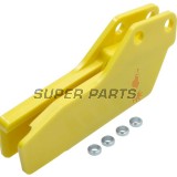 Οδηγός αλυσίδας -POLISPORT- κίτρινο, πολυουρεθάνη, SUZUKI RM, RM-Z 125/250/450 2001-2017