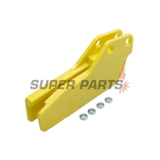 Οδηγός αλυσίδας -POLISPORT- κίτρινο, πολυουρεθάνη, SUZUKI RM, RM-Z 125/250/450 2001-2017