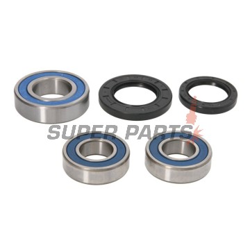 Σετ ρουλεμάν τροχού -ALL BALLS- Honda MSX 125 2014-2017, Suzuki GSR 600 2006-2011, GSR 750 2016, GSX-S 750 2015-2016