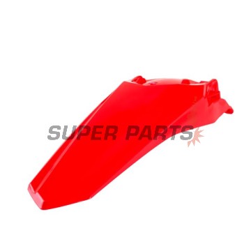 Πίσω φτερό/ουρά -POLISPORT- κόκκινο, HONDA CRF 250/450 2021-2023