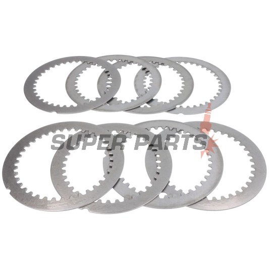 Σετ ατσάλινων δίσκων συμπλέκτη -TRW- MES358-8, Suzuki LT-Z 400 Quadsport 2005-2017