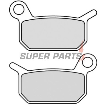 Τακάκια φρένων -FERODO- FDB2183SG, Husqvarna CR/SM 50 2011-2012; KTM GS/MX/SX/SXS 50/65/125 1986-2018; KTM Junior/Senior 50 2001-2003