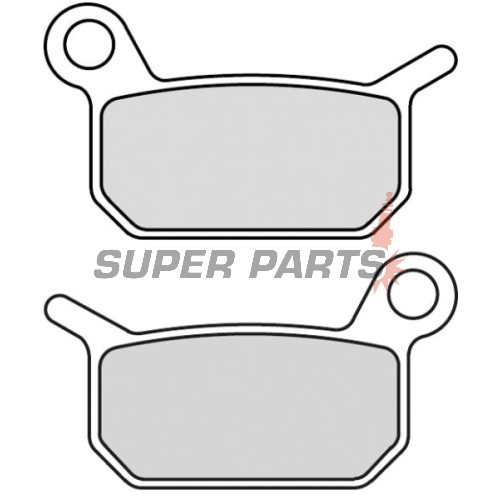 Τακάκια φρένων -FERODO- FDB2183SG, Husqvarna CR/SM 50 2011-2012; KTM GS/MX/SX/SXS 50/65/125 1986-2018; KTM Junior/Senior 50 2001-2003