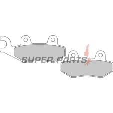 Τακάκια φρένων -FERODO- FDB497EF, Honda Rebel CMX/CA125-250, Husqvarna TE610, Kawasaki KDX/KLX/KX, Kawasaki Bayou/Brute Force, Kymco Agility/People/Like, Peugeot Satelis 250, Hyosung MS3 125/250, Malaguti Blog/Centro, Benelli Caffenero 250