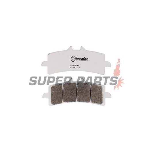 Τακάκια φρένων -BREMBO- 07BB37LA, Aprilia RSV4/Ducati Panigale/BMW HP4/KTM Super Duke/Suzuki GSX-R/Yamaha MT/Kawasaki Ninja H2