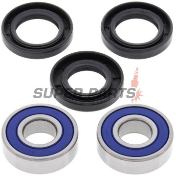Σετ ρουλεμάν τροχού -ALL BALLS- BMW F 650 1999-2013, F 800 2012-2016, G 650 2008-2014, Kawasaki H2A 750 1973, H2B 750 1974, H2C 750 1975, KH 500 1974, KZ 1000 1979-1980, Z1 900 1973, Suzuki RGV 250 1997, Yamaha XT 600 1996-2000