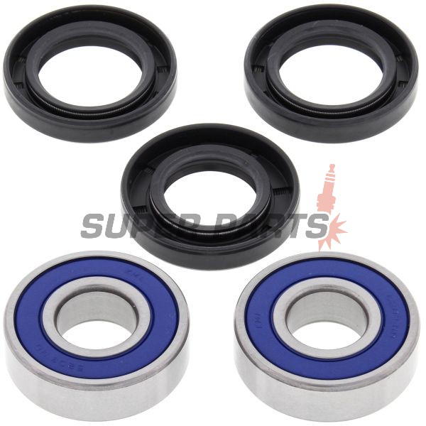 Σετ ρουλεμάν τροχού -ALL BALLS- BMW F 650 1999-2013, F 800 2012-2016, G 650 2008-2014, Kawasaki H2A 750 1973, H2B 750 1974, H2C 750 1975, KH 500 1974, KZ 1000 1979-1980, Z1 900 1973, Suzuki RGV 250 1997, Yamaha XT 600 1996-2000