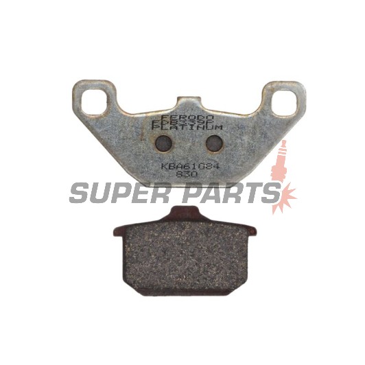 Τακάκια φρένων -FERODO- FDB339P, Kawasaki EL/ZL Eliminator, EN/VN Vulcan, GPZ Ninja/Uni Trak, GTR, Z/ZX Turbo 250-1500 1983-2000
