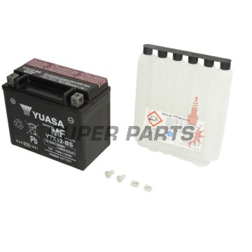 Μπαταρία -YUASA- YTX12-BS, 11Ah 12V