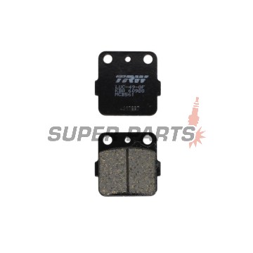 Τακάκια φρένων -TRW- MCB561, Honda CR/CRF/TRX 80-420 1992-2020; Kawasaki KFX/KX 65-450 1987-2020; Suzuki LT/RM 65-500 1987-2008; Yamaha Grizzly/Raptor/YFZ/YZ 80-660 1989-2020